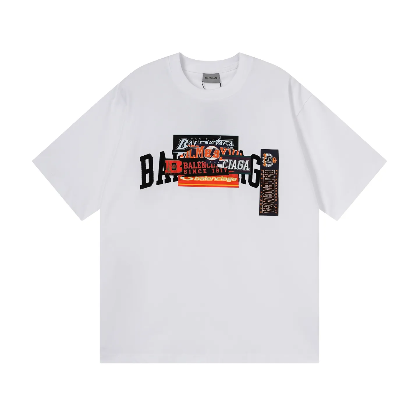 【 . Quality】BALENCI*GA/ .SS 26 New Arrival 。 Balenclag* T 。 ， . Authentic 。 ！ ZP 。 260 ， . ， ， 。 。 。 ， 。 OS . Same Style ：BL 263791 ：Black，White Size：XS S M L